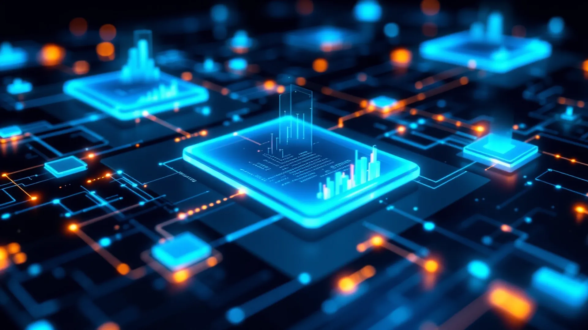 Automation & Integrations — abstract digital product visual, illustrative only