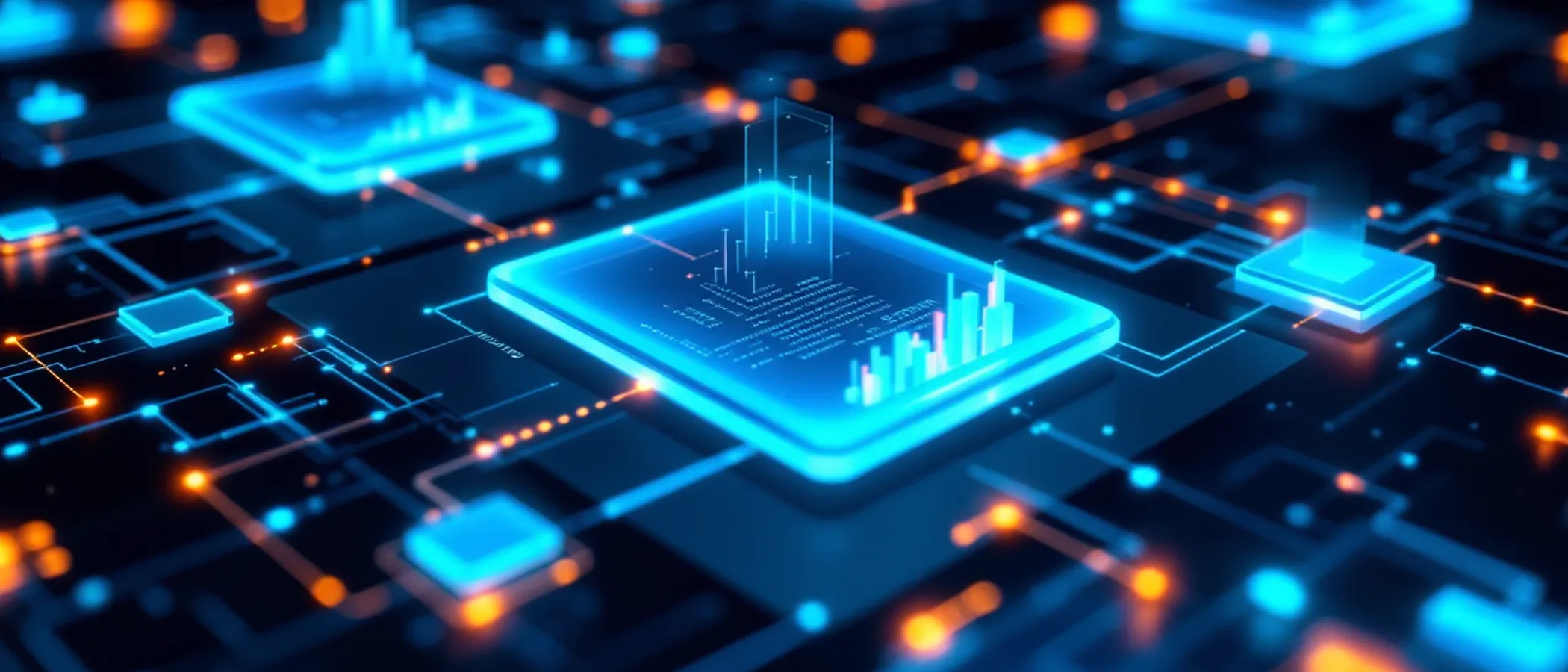 Automation & Integrations — abstract digital product visual, illustrative only