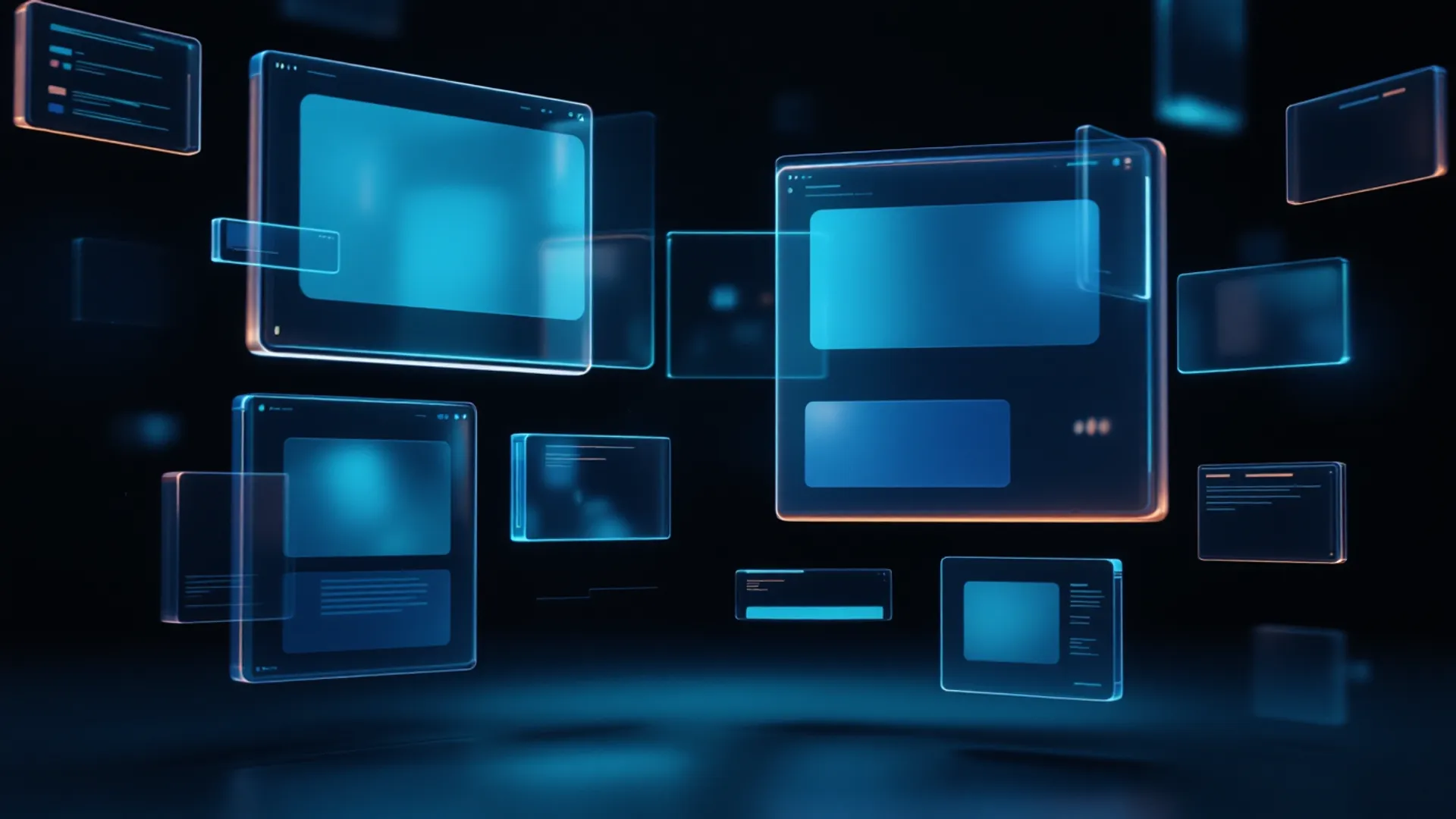 Website Development — abstract digital product visual, illustrative only